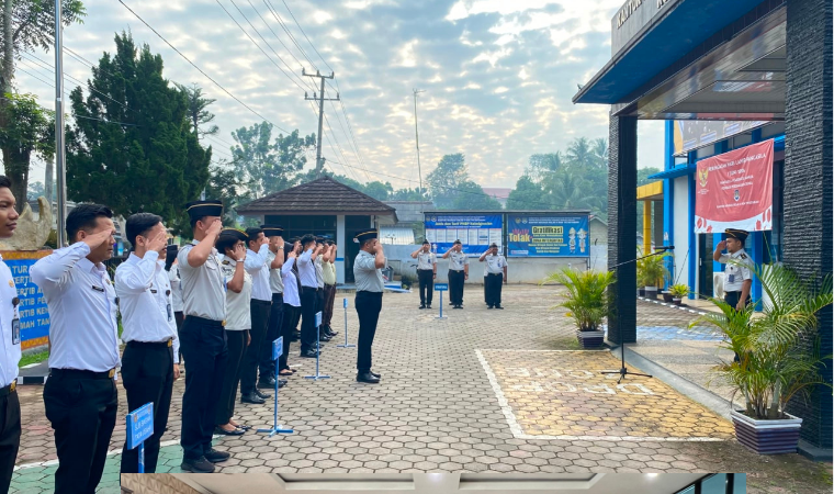 Apel Pagi Kantor Imigrasi Kotabumi: Perkuat Disiplin, Kekompakan, dan Semangat Pelayanan