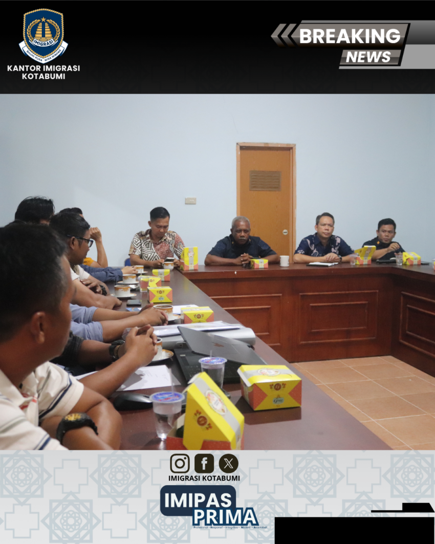 Kepala Kantor Ikuti Rapat Koordinasi Pembangunan Gedung Bersama Vendor
