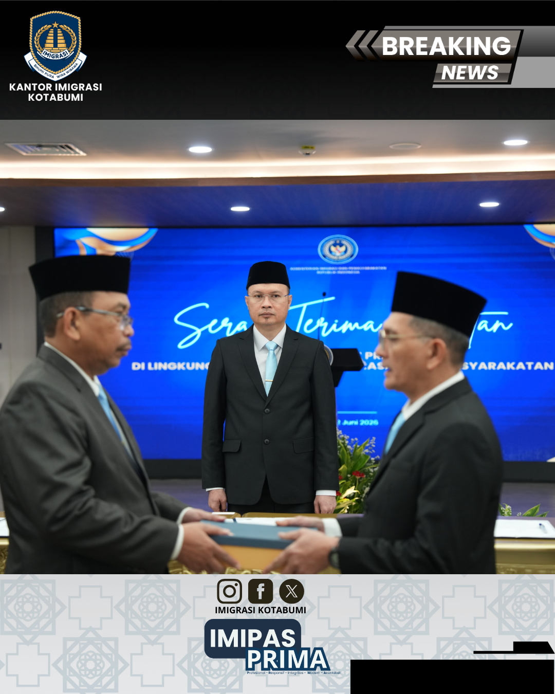 Dirjen Imigrasi Lantik Kakanwil Imigrasi Jabar dan Kepala Kantor Imigrasi Jakbar, Komitmen Perbaikan Menyeluruh