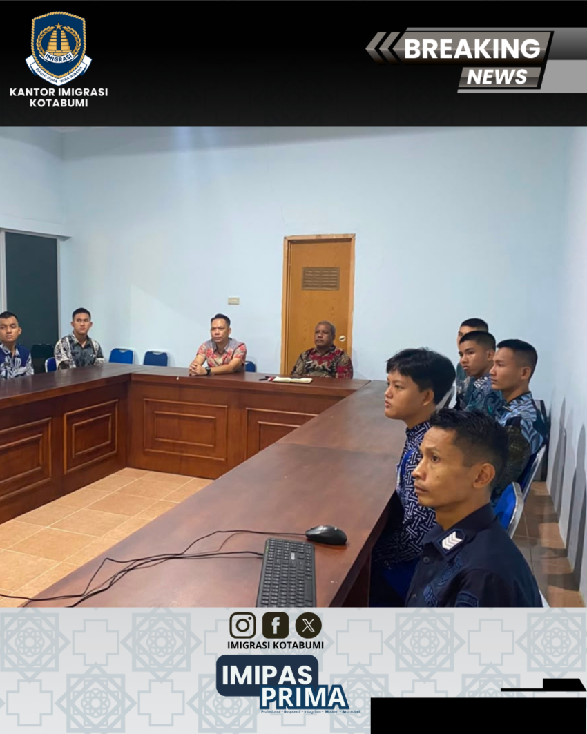 Imigrasi Kotabumi Ikuti Kick Off Meeting PEKPPP Mandiri Tahun 2026