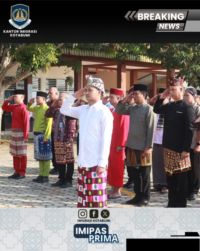 Wastra Nusantara Warnai Peringatan Harganas 2026 di Imigrasi Kotabumi