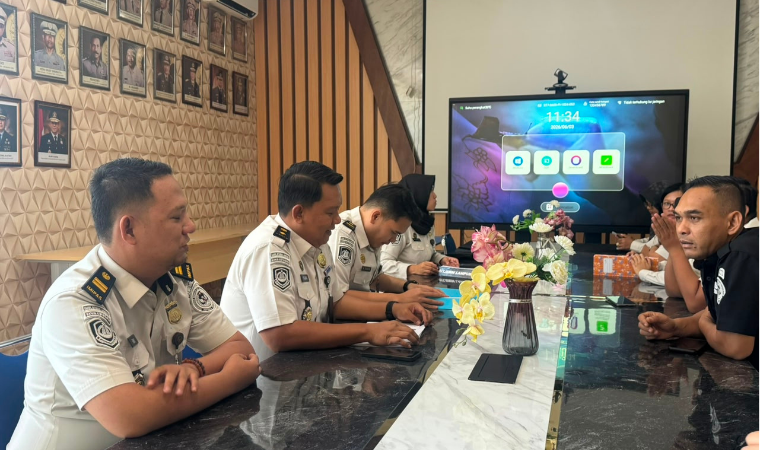 Rapat Koordinasi Pemusnahan Arsip Bersama Kanwil Ditjen Imigrasi Lampung