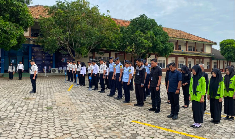 Kantor Imigrasi Lampung Utara Gelar Upacara Bendera Peringatan Hari Anak Nasional 2026