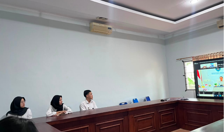 Pegawai Imigrasi Lampung Utara Ikuti Penguatan Pengawasan Internal Secara Virtual