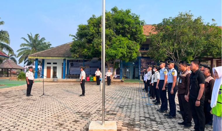 Apel Pagi Tekankan Kesiapan Menghadapi Kunjungan Ombudsman