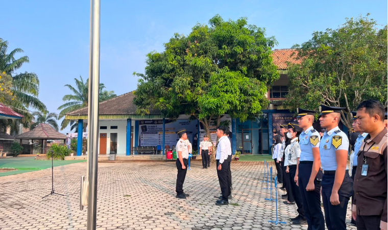 Apel Pagi Tekankan Kesiapan Menghadapi Kunjungan Ombudsman