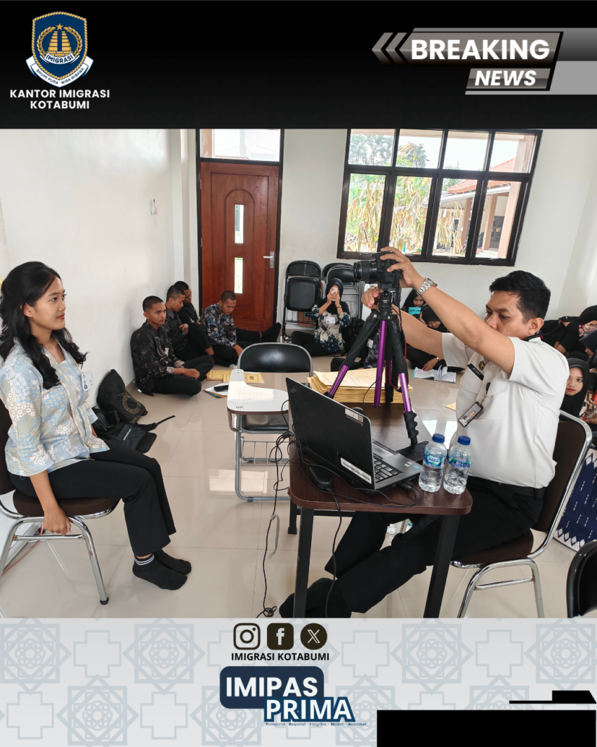 Imigrasi Kotabumi Hadirkan Layanan Eazy Paspor bagi 33 Pemohon di LPK JIEMA GROUP Indonesia