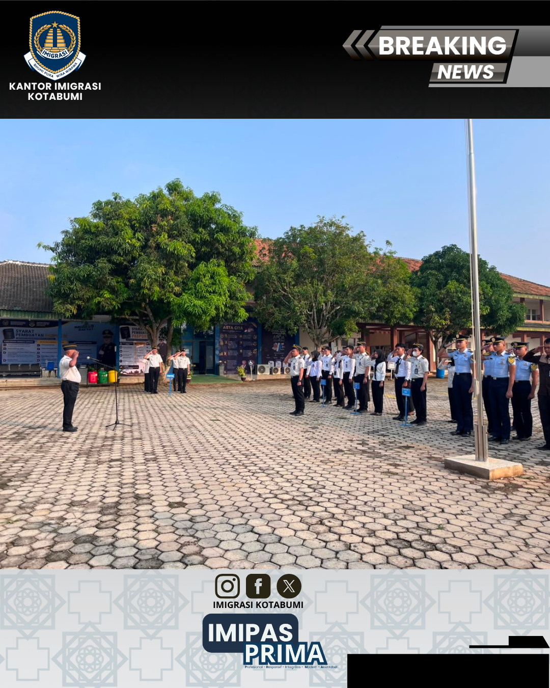 Apel Pagi Tekankan Kesiapan Menghadapi Kunjungan Ombudsman