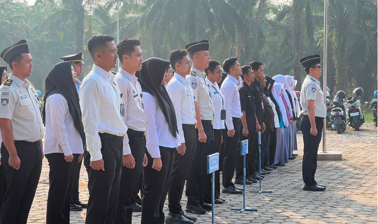 Apel Pagi, Perkuat Disiplin dan Tertib Administrasi Kepegawaian