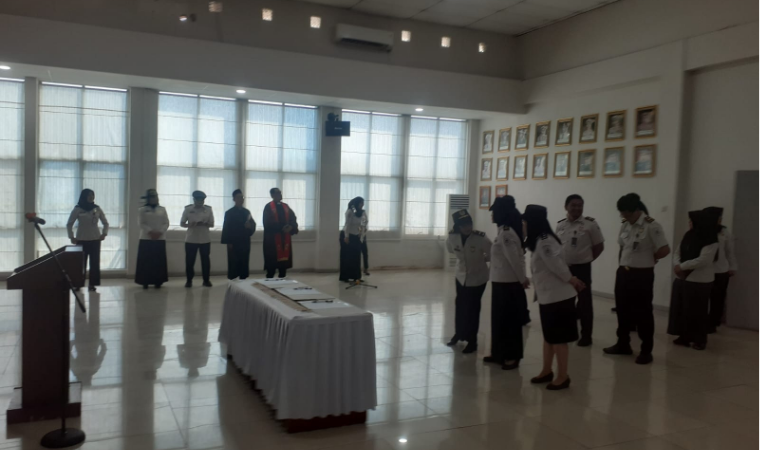 Imigrasi Lampung Utara Hadiri Pelantikan Kenaikan Jenjang Jabatan Fungsional