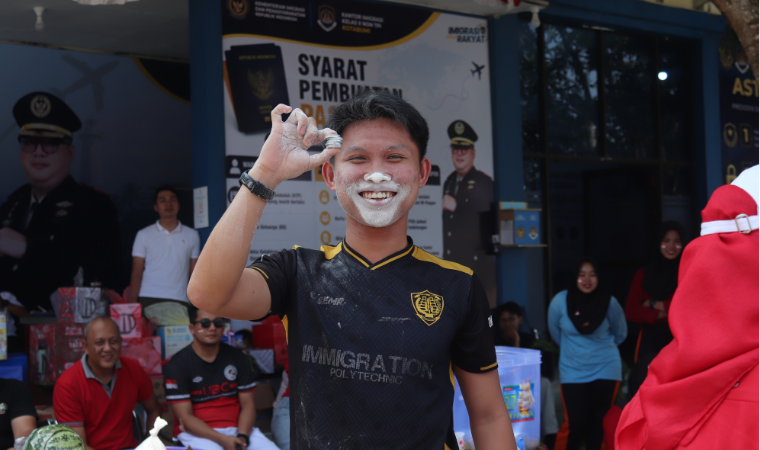Semarak HUT ke-81 RI, Kantor Imigrasi Lampung Utara Gelar Berbagai Perlombaan