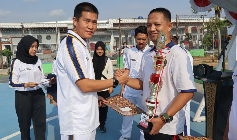 Imigrasi Kotabumi Raih Prestasi pada Pekan Olahraga HUT RI ke-81