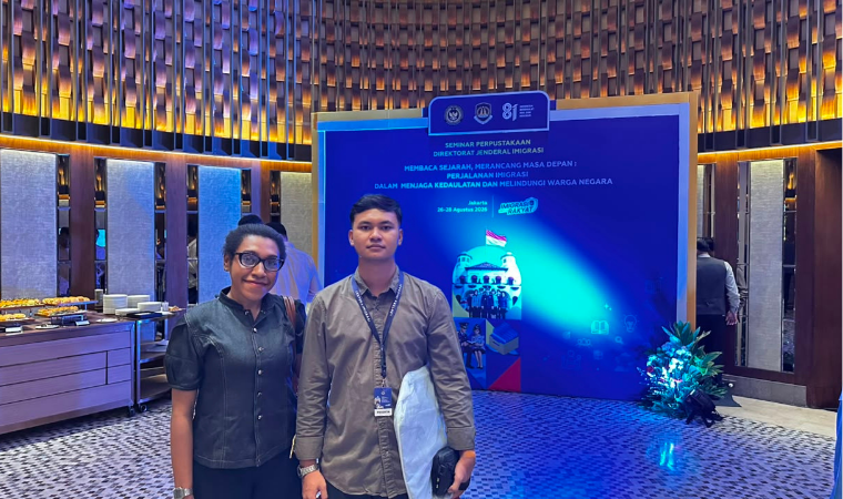 Kanim Lampung Utara Ikuti Seminar Perpustakaan Direktorat Jenderal Imigrasi Tahun 2026
