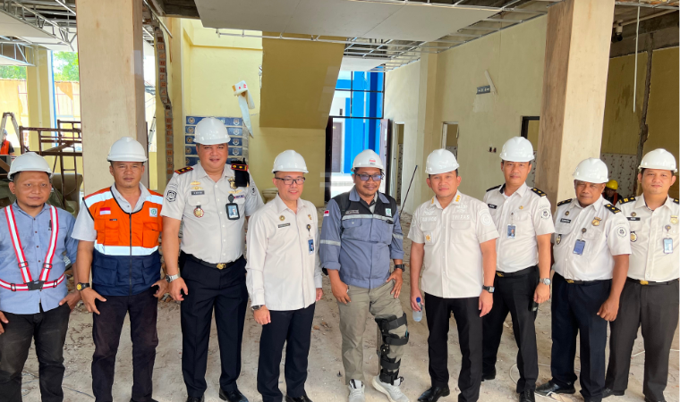 Inspektur Wilayah IV Kemenimipas Laksanakan Kunjungan Kerja ke UPT Pemasyarakatan dan Imigrasi di Lampung Utara