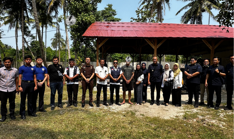Kanim Lampung Utara Bersama TIMPORA Pesisir Barat Laksanakan Opsgab Pengawasan Orang Asing