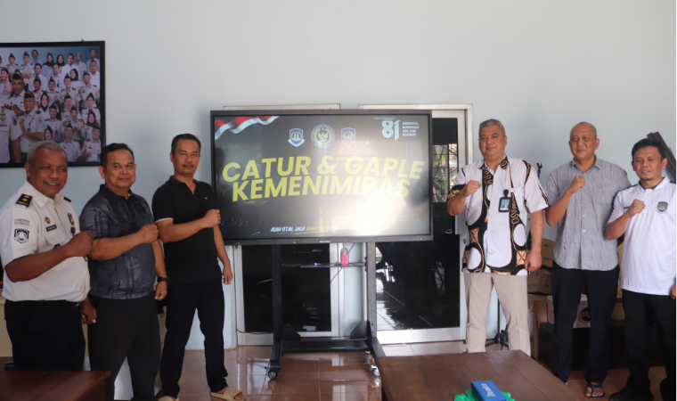 Kanim Lampung Utara Ikuti Lomba Gaple dan Catur Semarakkan HUT ke-81 RI