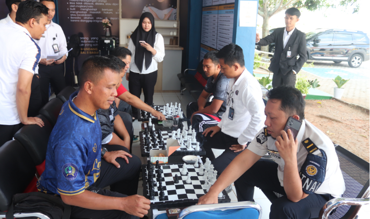 Kanim Lampung Utara Ikuti Lomba Gaple dan Catur Semarakkan HUT ke-81 RI