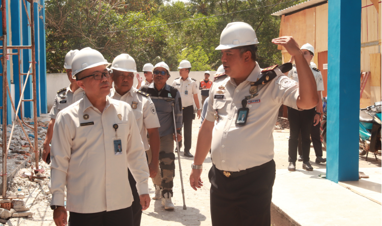Inspektur Wilayah IV Kemenimipas Laksanakan Kunjungan Kerja ke UPT Pemasyarakatan dan Imigrasi di Lampung Utara