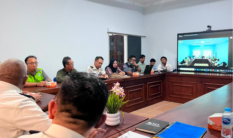 Kanim Lampung Utara Bahas Progres Renovasi Gedung Tahun 2026 Bersama Vendor dan Kanwil Ditjen Imigrasi Lampung