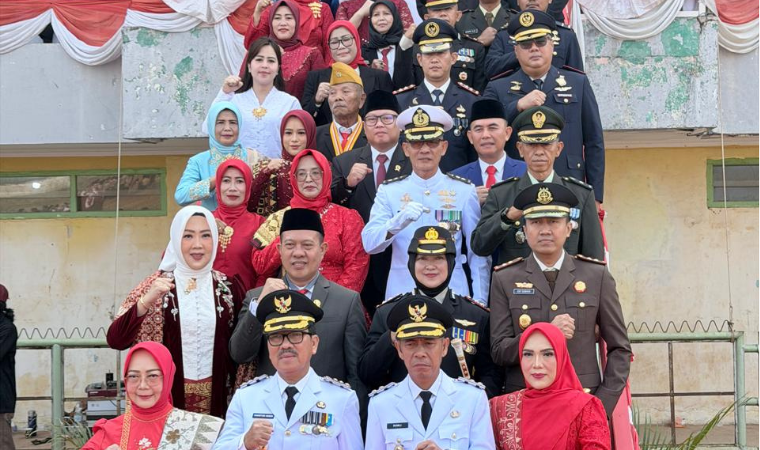 Kepala Kantor Imigrasi Lampung Utara Hadiri Upacara HUT ke-81 Kemerdekaan RI