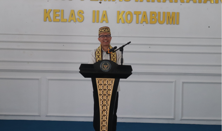 Inspektur Wilayah IV Kemenimipas Laksanakan Kunjungan Kerja ke UPT Pemasyarakatan dan Imigrasi di Lampung Utara