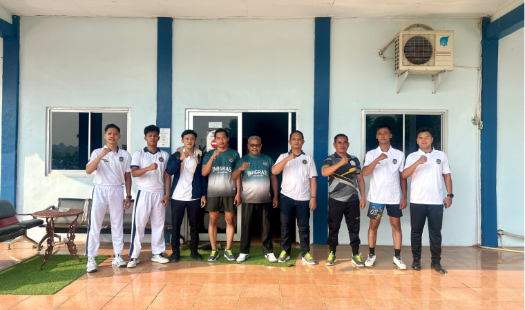 Kanim Lampung Utara Raih Juara 1 Lomba Voli HUT ke-81 Republik Indonesia