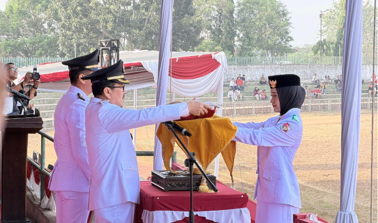 Kepala Kantor Imigrasi Lampung Utara Hadiri Upacara HUT ke-81 Kemerdekaan RI