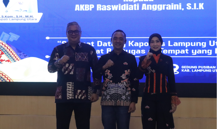 Kepala Kantor Imigrasi Lampung Utara Hadiri Pisah Sambut Kapolres Lampung Utara