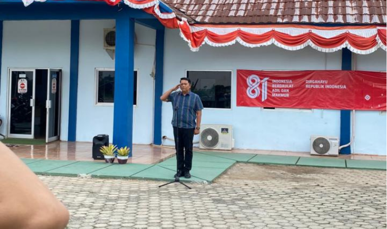 Apel Sore, Kanim Lampung Utara Tekankan Kedisiplinan, Kebersihan, dan Kekompakan