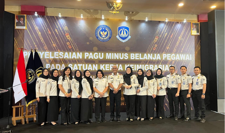 Kantor Imigrasi Lampung Utara Ikuti Kegiatan Penyelesaian Pagu Minus Belanja Pegawai Tahun Anggaran 2026