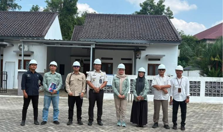 BPN Lampung Utara Laksanakan Cek Lapangan Persetujuan Teknis di Kantor Imigrasi