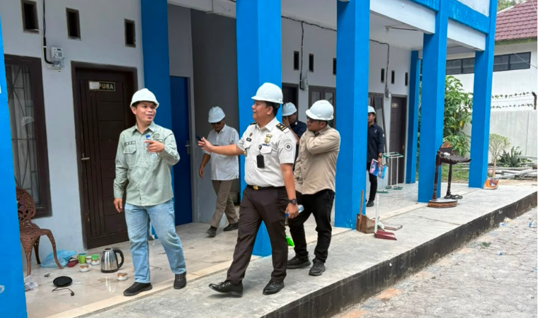 BPN Lampung Utara Laksanakan Cek Lapangan Persetujuan Teknis di Kantor Imigrasi