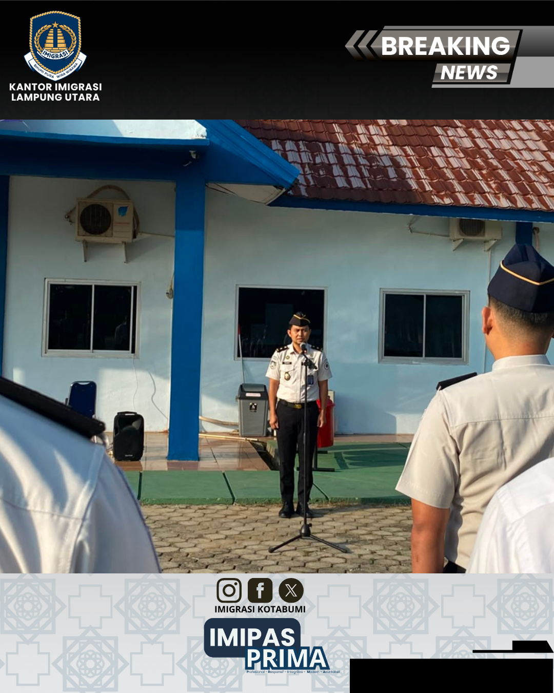 Apel Pagi Perkuat Disiplin dan Komitmen Pelayanan Prima