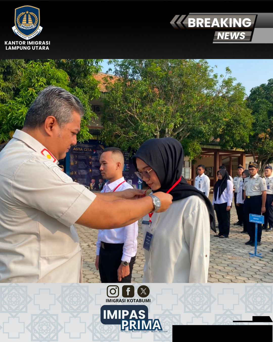Imigrasi Lampung Utara Buka Magang Batch 1 Angkatan 2 Kementerian Ketenagakerjaan Tahun 2026