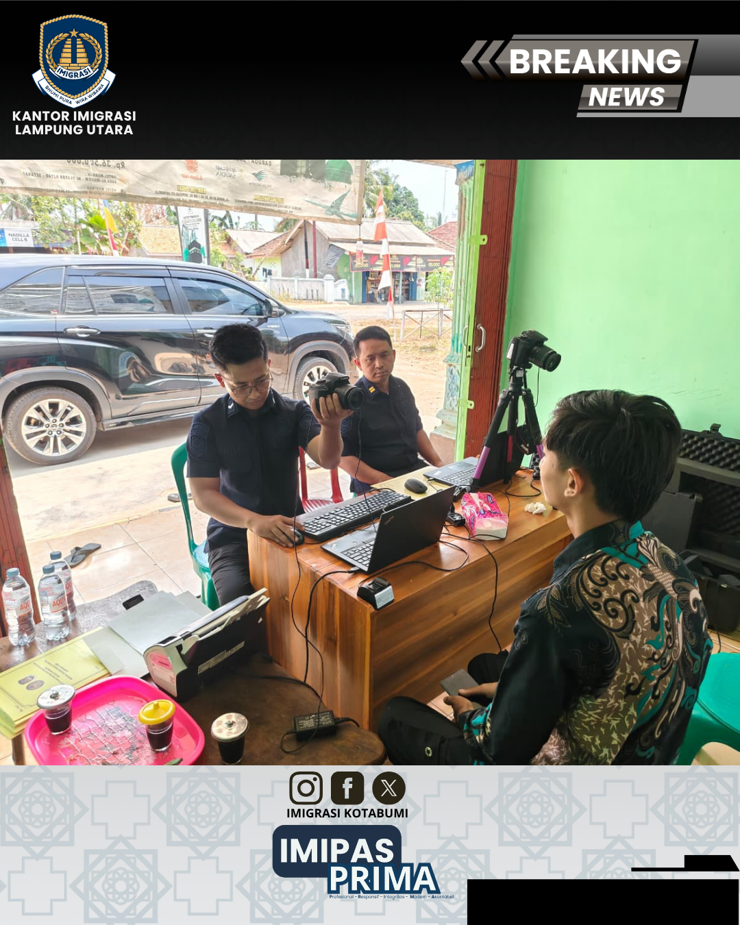 Kanim Lampung Utara Laksanakan Eazy Paspor di PT Baitulloh Cahaya Wisata