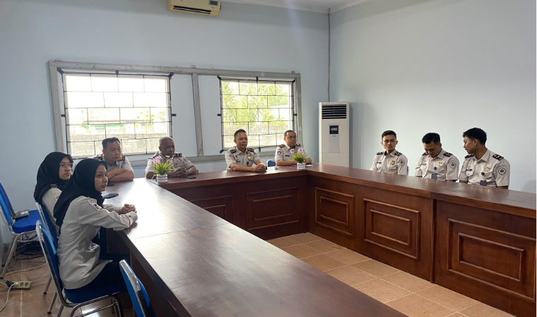 Kantor Imigrasi Lampung Utara Ikuti Rapat Identifikasi dan Penyerahan Arsip Statis