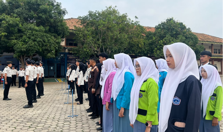 Apel Pagi, Imigrasi Lampung Utara Tekankan Kedisiplinan dan Kebersihan Lingkungan
