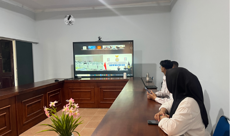 Tingkatkan Kualitas Layanan, Imigrasi Lampung Utara Ikuti Paparan Hasil Akhir Evaluasi Tata Kelola Pelayanan Publik via Zoom