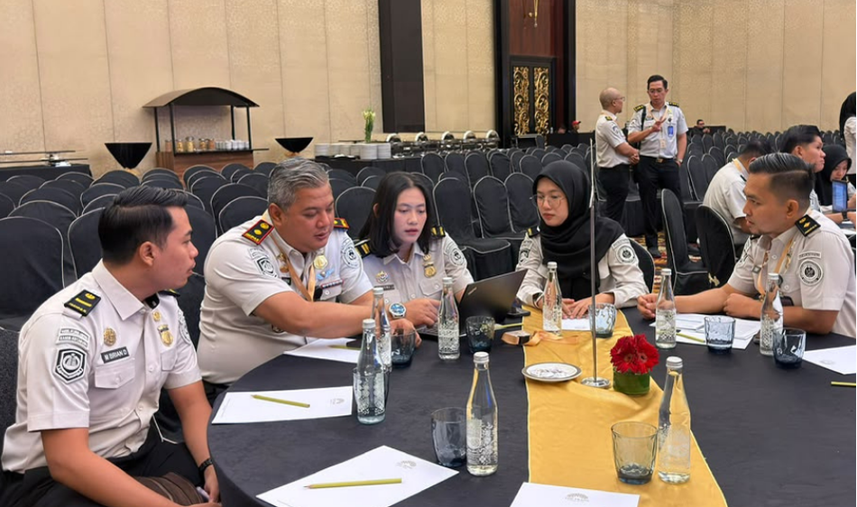 Imigrasi Lampung Utara Ikuti Penguatan dan Konsinyering Evaluasi Layanan Keimigrasian