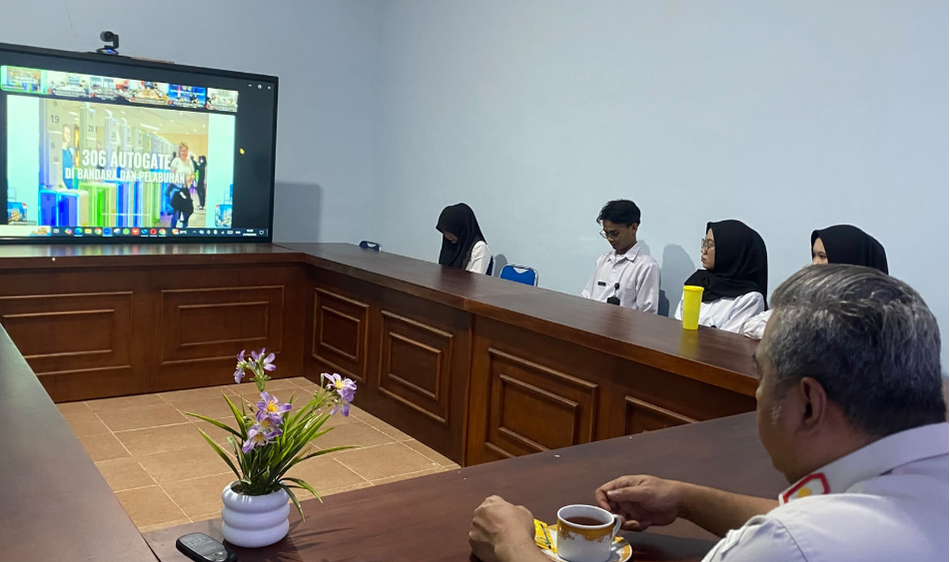 Imigrasi Lampung Utara Ikuti Rapat Koordinasi Kementerian Imigrasi dan Pemasyarakatan Tahun 2026