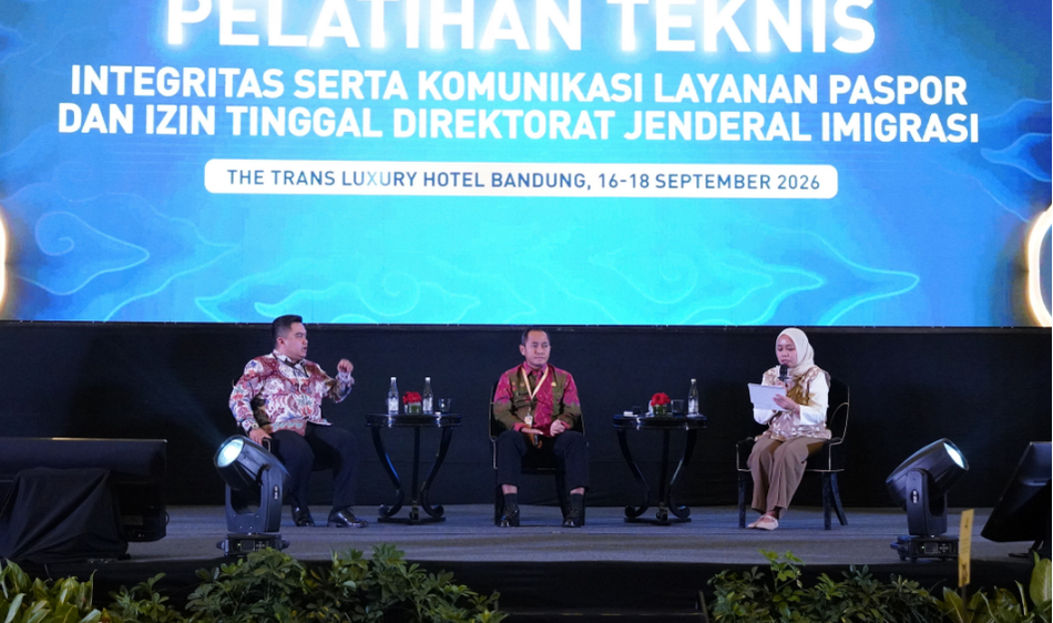 Imigrasi Lampung Utara Ikuti Penguatan dan Konsinyering Evaluasi Layanan Keimigrasian