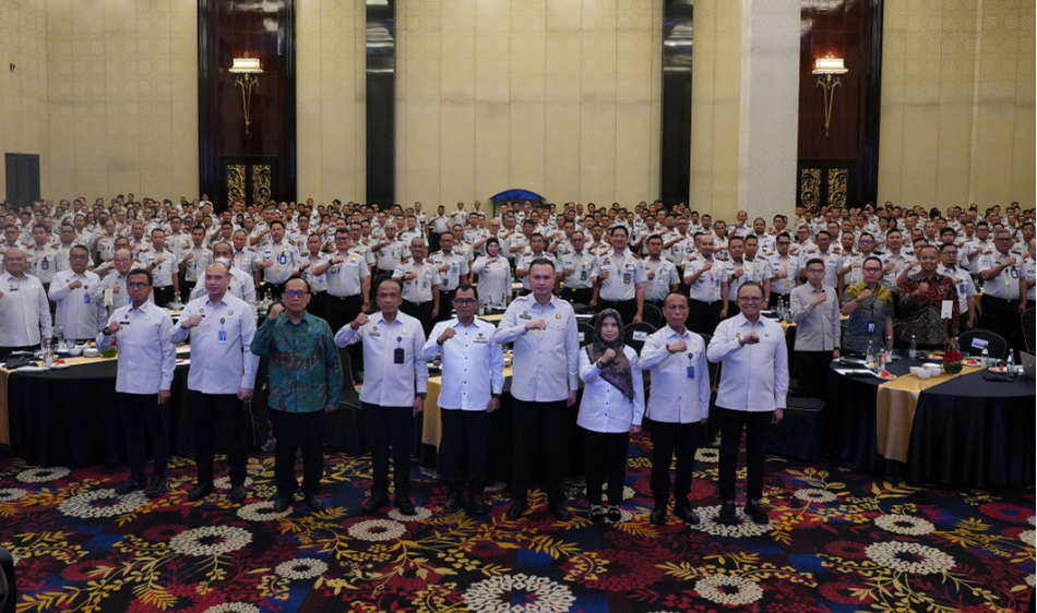 Imigrasi Lampung Utara Ikuti Penguatan dan Konsinyering Evaluasi Layanan Keimigrasian