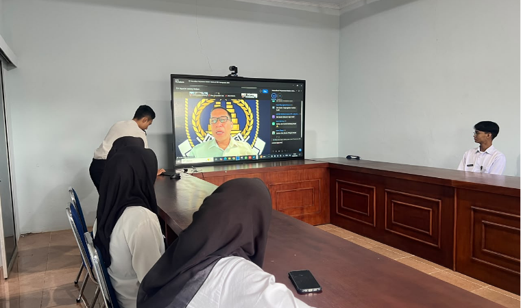 Kantor Imigrasi Lampung Utara Ikuti Internalisasi Penyusunan Naskah Akademik RUU Keimigrasian