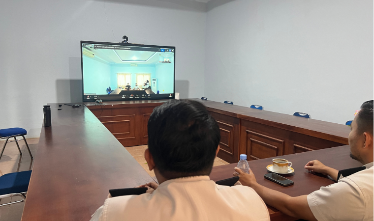 Tingkatkan Kualitas Layanan Paspor, Imigrasi Lampung Utara Ikuti Evaluasi Layanan Dokumen Perjalanan se-Indonesia