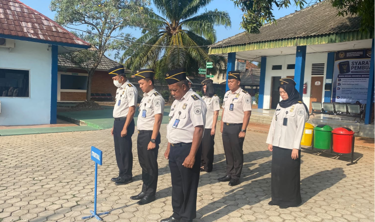 Apel Pagi, Perkuat Disiplin dan Integritas Jajaran