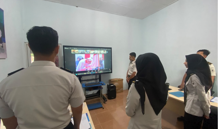 KANIM Lampung Utara Ikuti DKT Tata Kelola SP4N-LAPOR! dan Layanan Informasi Publik