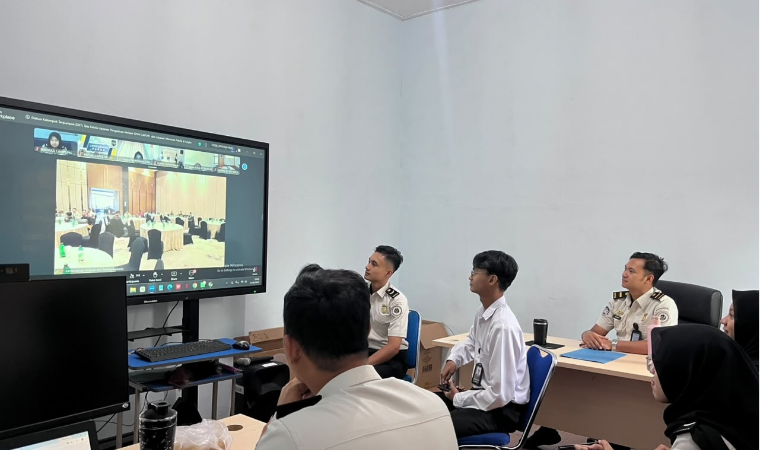 KANIM Lampung Utara Ikuti DKT Tata Kelola SP4N-LAPOR! dan Layanan Informasi Publik