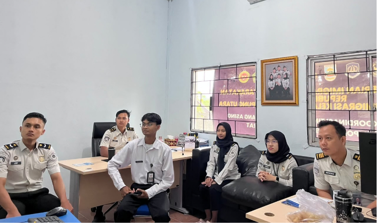 KANIM Lampung Utara Ikuti DKT Tata Kelola SP4N-LAPOR! dan Layanan Informasi Publik