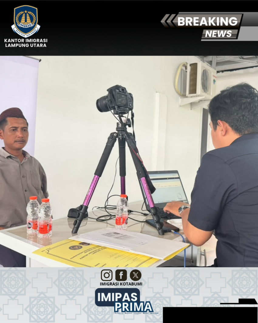 Eazy Paspor Imigrasi Lampung Utara Layani 36 Pemohon di Mesuji