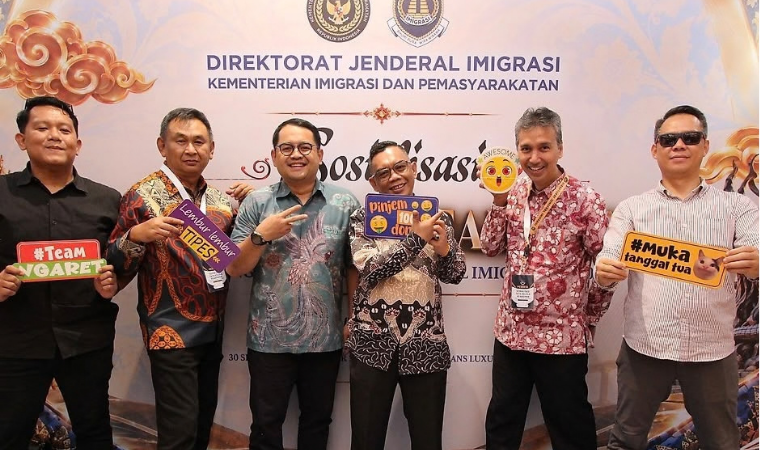 Imigrasi Lampung Utara Ikuti Sosialisasi Tata Kelola Kearsipan Tahun Anggaran 2026